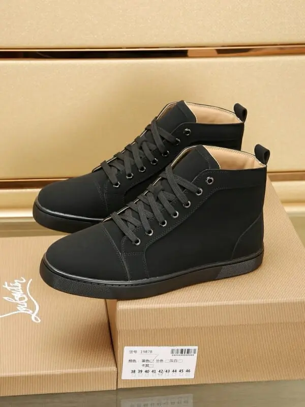 christian louboutin high top chaussures pour homme s_12207a1